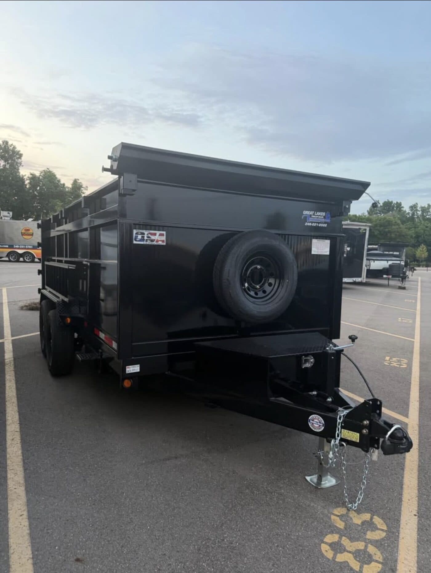 7×14 Dump Trailer — Unit 1